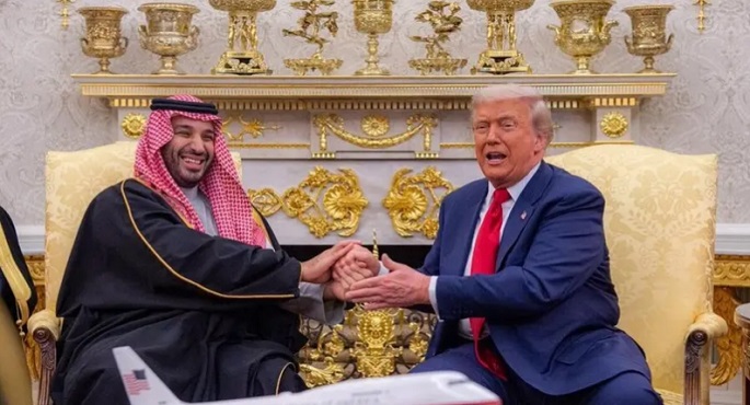 ترامب وسلمان يبحثان التعاون الثنائى والتطورات الإقليمية.. ويوقعان على اتفاقية الدفاع الاستراتيجى