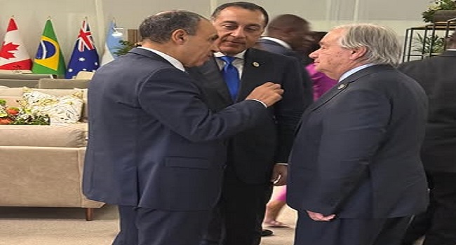 بالصور.. جوتيريش يثمن جهود مصر الحثيثة بقيادة الرئيس السيسى في العمل من أجل إحلال السلام بالمنطقة