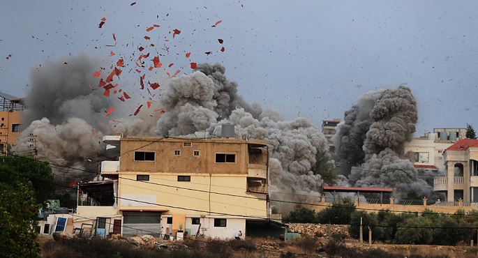 استشهاد 13 شخصًا فى قصف إسرائيلى لمخيم عين الحلوة الفلسطينى جنوب لبنان