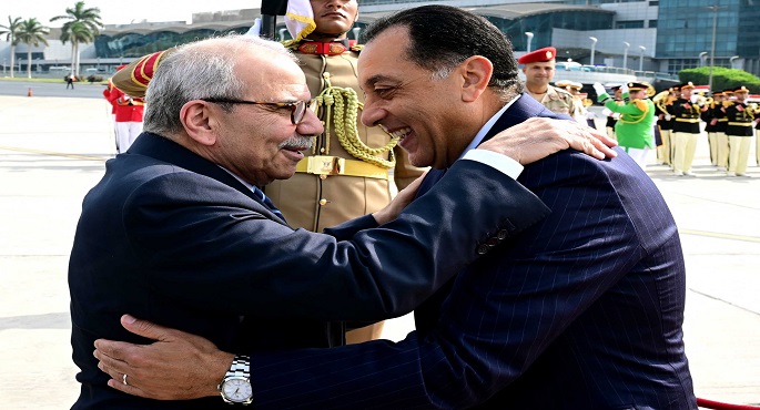 بالصور ..رئيس الوزراء يستقبل نظيره اللبنانى ويترأسان غدًا اجتماع اللجنة العليا المصرية اللبنانية المشتركة