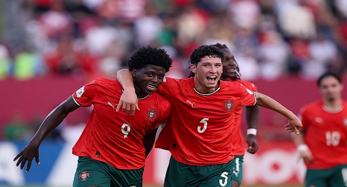 البرتغال تهزم منتخب المغرب بسداسية فى مونديال الناشئين