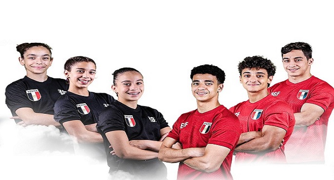 منتخب الجمباز الفنى للناشئين والناشئات يشارك فى بطولة العالم بالفلبين
