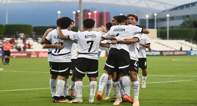منتخب مصر للناشئين يواجه الأردن وديا فى عمان اليوم