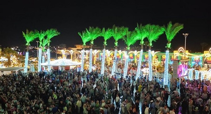 أضواء جنوب سيناء تجذب عددًا كبيرًا من السياح