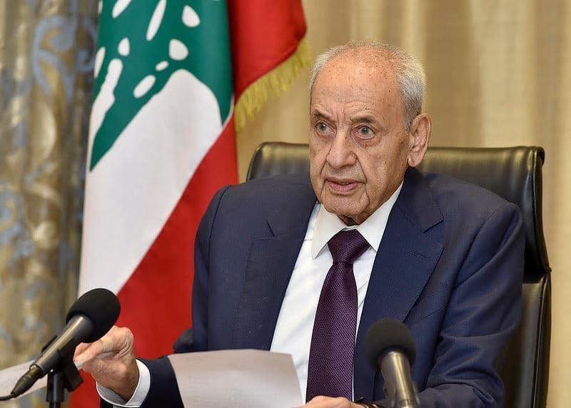 رئيس مجلس النواب اللبنانى يدعو للتريث فى العودة إلى القرى حفاظًا على سلامة المواطنين