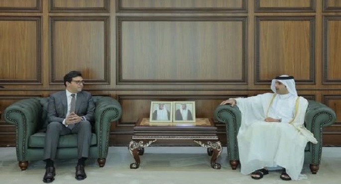 وزير الثقافة يبحث مع نظيره القطرى عدد من المشروعات الثقافية المشتركة