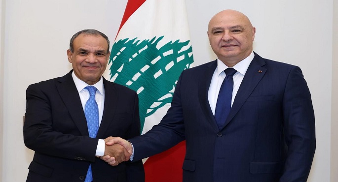 وزير الخارجية يؤكد لـ”عون” : مصر تسخر علاقاتها الإقليمية والدولية لدعم التهدئة فى لبنان