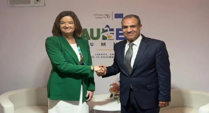 وزير الخارجية يؤكد لوزيرة خارجية سلوفينيا الحرص على تعزيز التعاون في مختلف المجالات