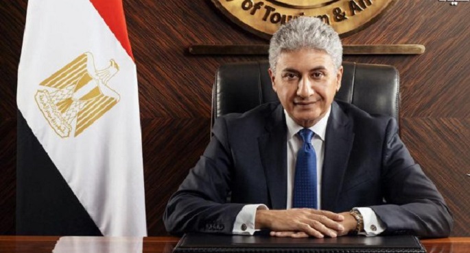 وزير السياحة يعقد لقاءات مع ممثلى وسائل الإعلام خلال مشاركته فى اجتماعات منظمة الأمم المتحدة للسياحة بالرياض