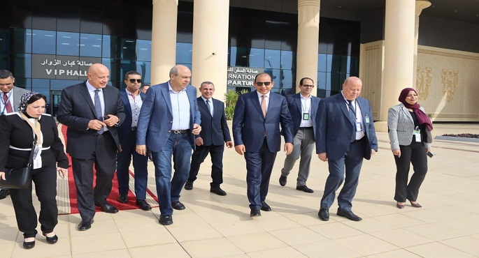 مطارا القاهرة وسفنكس الدوليان يشهدان حركة تشغيل مكثفة تزامنًا مع افتتاح المتحف المصري الكبير