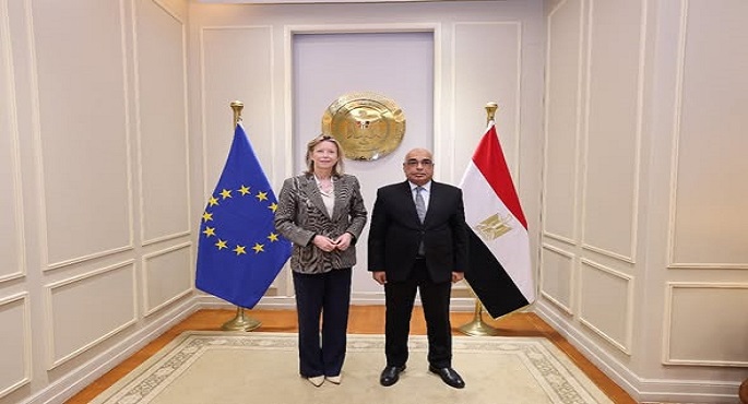 وزير العدل يستقبل ممثلة الاتحاد الأوروبى لحقوق الإنسان