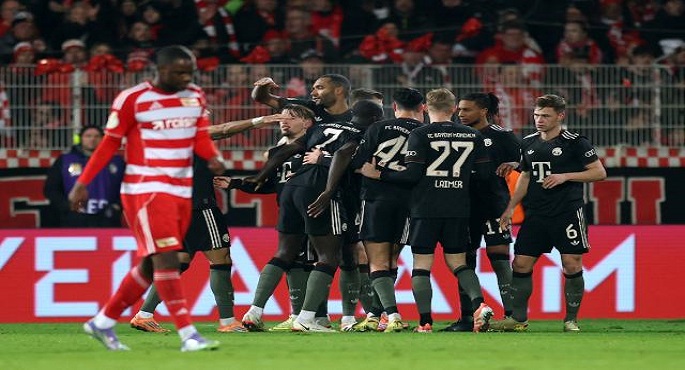 بايرن ميونخ إلى ربع نهائى كأس ألمانيا بالفوز على يونيون برلين