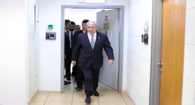 نتنياهو يمثل أمام المحكمة بعد تقديم طلب عفو دعمه ترامب