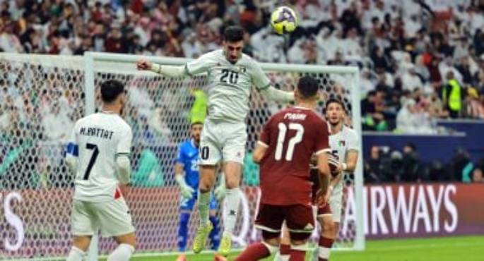 النيران الصديقة تكبد منتخب قطر أول هزيمة فى كأس العرب أمام فلسطين 1-0