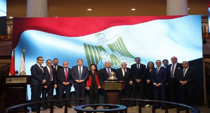 البورصة المصرية تنظم فعالية “قرع الجرس” احتفالًا بإطلاق المجموعة المتكاملة لشركة إيجيترانس ونوسكو
