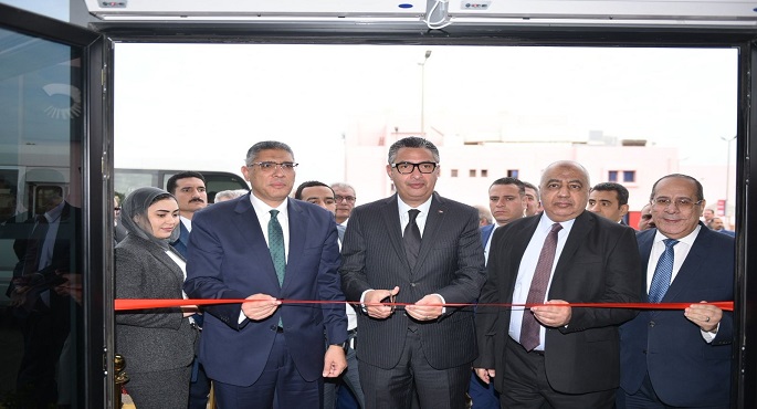وزير التموين ومحافظ الجيزة ورئيس مدينة الإنتاج الإعلامي يفتتحون الفرع الرابع لمنافذ “كارى أون» بمقر المدينة