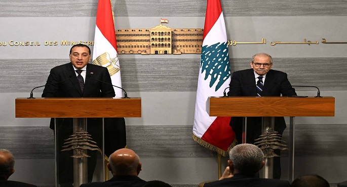 خلال مؤتمر صحفى مشترك مع نظيره اللبنانى.. رئيس الوزراء يؤكد حرص مصر الثابت الدائم على مساندة لبنان فى هذه المرحلة الدقيقة