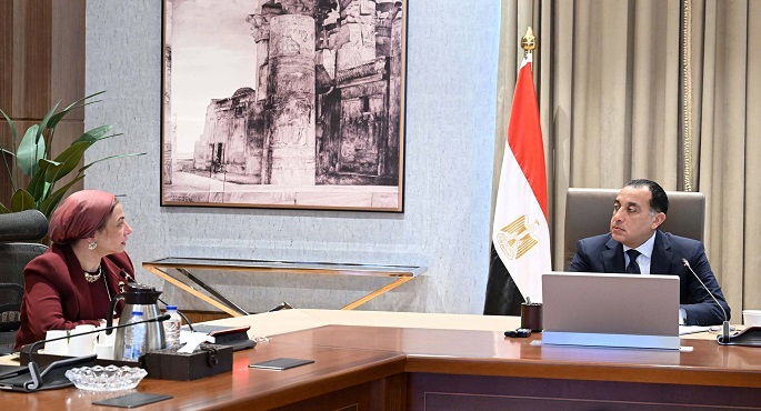 رئيس الوزراء يستقبل ياسمين فؤاد الأمينة التنفيذية لاتفاقية الأمم المتحدة لمكافحة التصحر