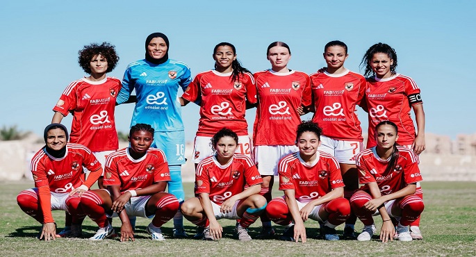 الأهلى يفوز على إنبى بثلاثية نظيفة بدورى الكرة النسائية