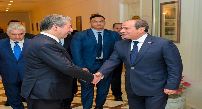 الرئيس السيسى يؤكد دعم مصر الكامل والمستمر للعراق الشقيق ولوحدة وسلامة أراضيه