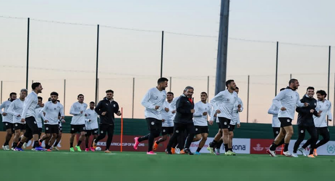 منتخب مصر يختتم تدريباته اليوم قبل مواجهة زيمبابوى