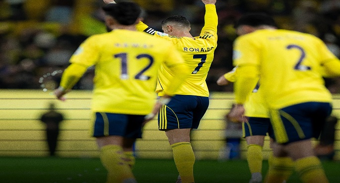 النصر يعزز صدارته للدورى السعودى بفوزه على الأخدود 3ـ0