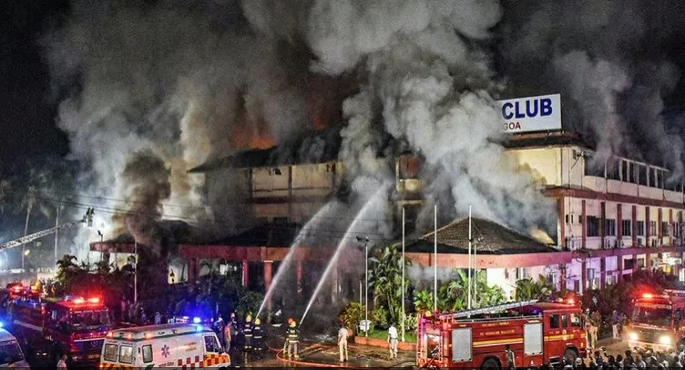 ارتفاع عدد قتلى حريق بملهى ليلى فى الهند إلى 25 بينهم 4 سياح