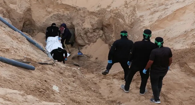 إسرائيل تتسلم عينات جثة محتجز من غزة عبر الصليب الأحمر