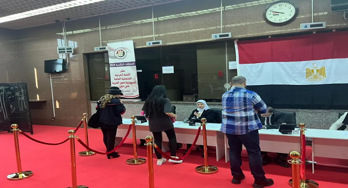 تواصل تصويت المصريين بالخارج فى جولة الإعادة فى المرحلة الثانية لانتخابات مجلس النواب