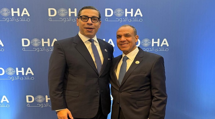 وزير الخارجية ونظيره القبرصى يبحثان بالدوحة تنسيق المواقف ازاء التطورات الإقليمية