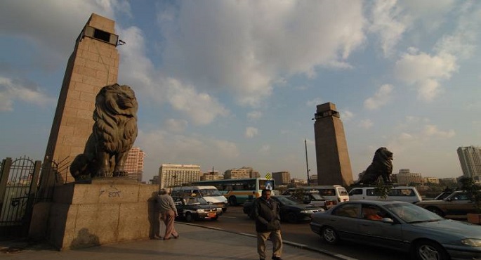 تحويلات مرورية لتنفيذ بعض الأعمال الإنشائية لكوبرى قصر النيل بالقاهرة