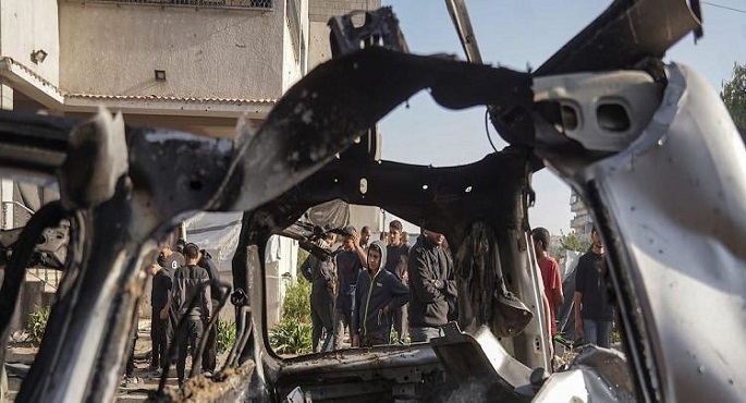 استشهاد وإصابة 30 فلسطينيا فى قصف إسرائيلى غرب مدينة غزة