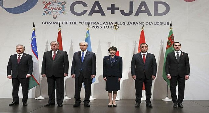اليابان ودول من آسيا الوسطى تتفق على طريق جديد لنقل الموارد والطاقة إلى الأسواق الدولية