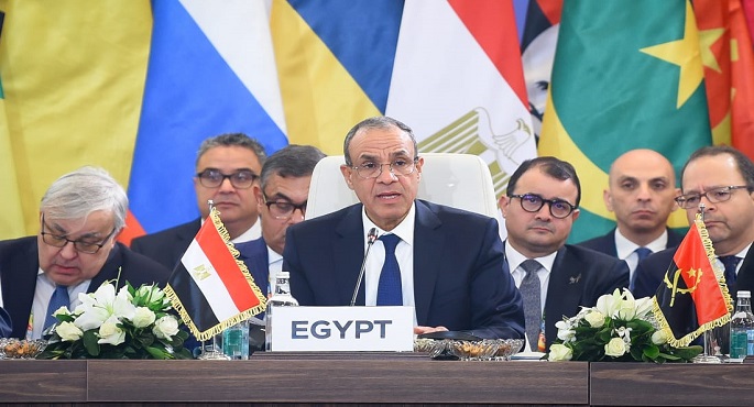 بالفيديو ..نيابة عن السيسى ..وزير الخارجية يؤكد الالتزام مع روسيا في بناء نظام دولى أكثر عدلا