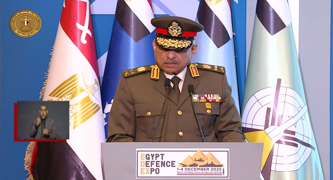 بالفيديو .. وزير الدفاع : معرض “إيديكس 2025” منصة عالمية لعرض أحدث نظم التسليح ومنظومات الدفاع