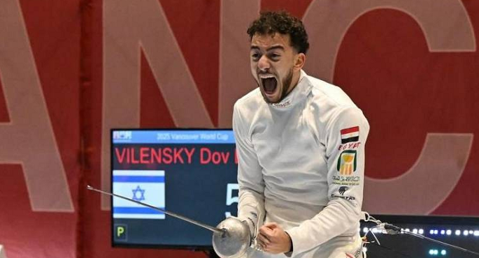 محمد السيد يحصد ذهبية كأس العالم لسيف المبارزة بكندا