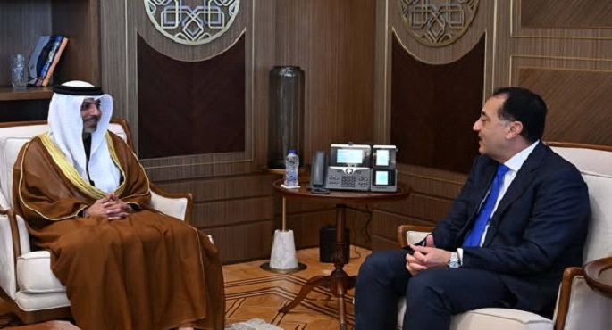 رئيس الوزراء يستقبل سفير دولة الإمارات العربية المتحدة لدى مصر