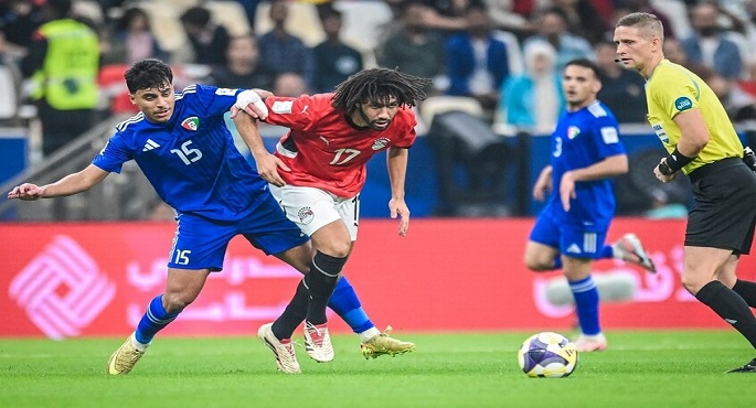 منتخب مصر يستهل مشواره في كأس العرب بالتعادل مع الكويت 1-1