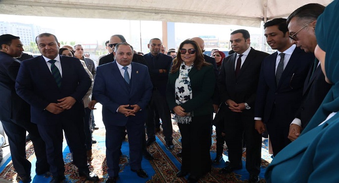 وزيرة التنمية المحلية تتفقد عدداً من المشروعات بمحافظتى بورسعيد والإسماعيلية