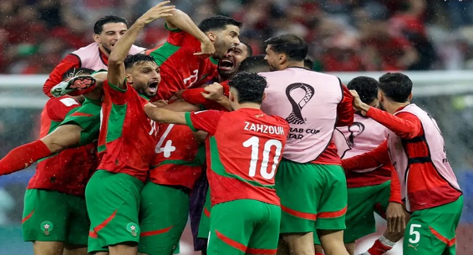 المغرب تهزم الأردن وتتوج بلقب كأس العرب