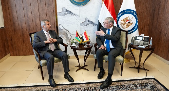 مباحثات مصرية أردنية لتعزيز التعاون فى مجالات البترول والغاز والتعدين
