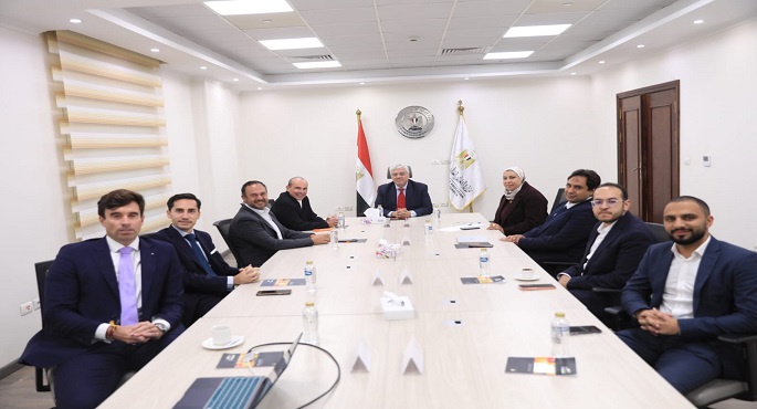 وزير التعليم العالى يبحث سبل تعزيز التعاون مع وفد جامعة سان أنطونيو فى مورسيا (UCAM) الإسبانية