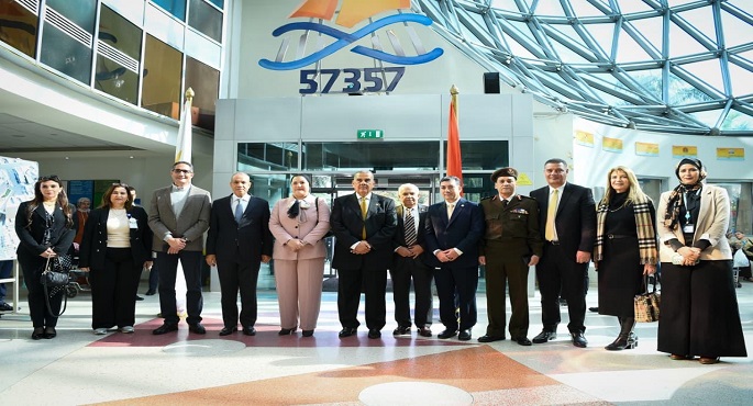 بالصور .. وزير الخارجية يزور مستشفى 57357 فى اليوم العالمى لحقوق الإنسان
