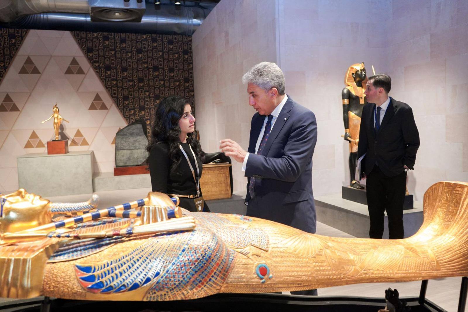 وزير السياحة يستكمل لقاءاته الرسمية بالعاصمة الإسبانية مدريد بلقاء أمين عام منظمة الأمم المتحدة للسياحة