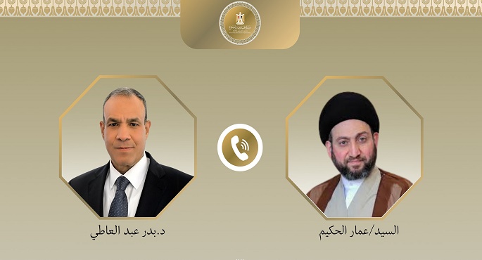 اتصال هاتفى بين وزير الخارجية ورئيس تحالف قوى الدولة الوطنية العراقى