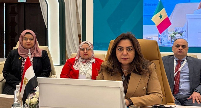 وزيرة التنمية المحلية تستعرض مبادرة الشرق الأوسط الخضراء لمواجهة التصحر
