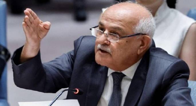 المندوب الدائم لفلسطين لدى الأمم المتحدة يبعث رسائل لمسئولين أمميين بشأن عدوان الاحتلال على “الأونروا”