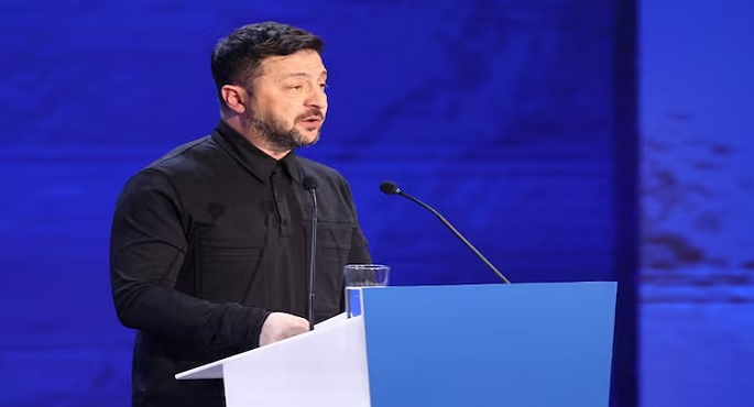 الرئيس الأوكرانى يعلن عن منظومة دفاع جوى جديدة