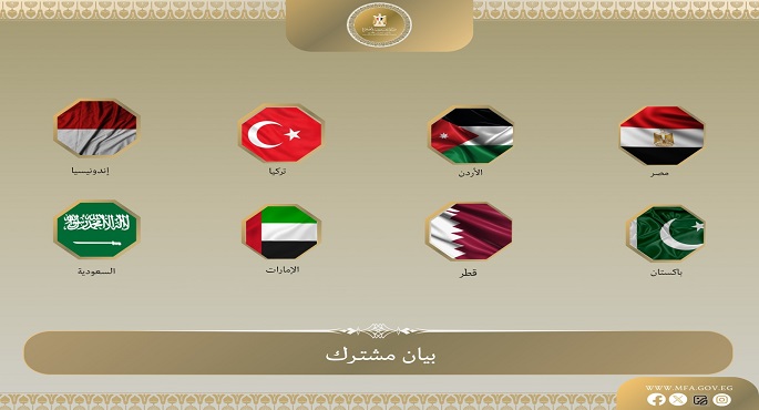مصر ودول عربية وإسلامية يعربون عن القلق البالغ إزاء تدهور الوضع الإنساني فى قطاع غزة