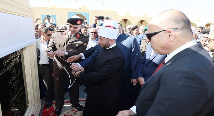 وزير الأوقاف: افتتاح المساجد يأتى بتوجيهات الرئيس السيسى بنشر الوعى الدينى الرشيد وترسيخ القيم الدينية والوطنية